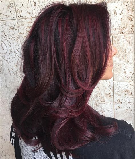 medium burgundy brown hair color|burgundy hair dye on brown.